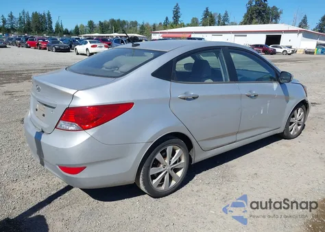 2012 Hyundai Accent Gls z USA, uszkodzony, nr VIN KMHCU4AE5CU108674